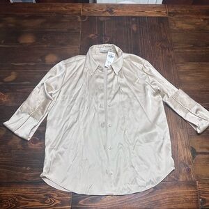Abercrombie & Fitch Cream Blouse